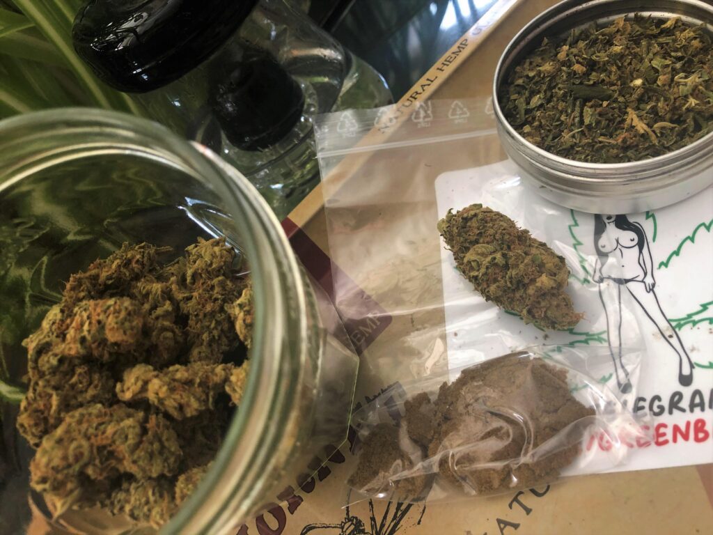 (14g) Girl Scout Cookies (5g) Blonde HashCDB Shake bundle Weed/Hash Bundle